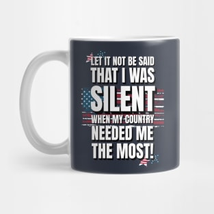Speak up, Conservatives! Mug